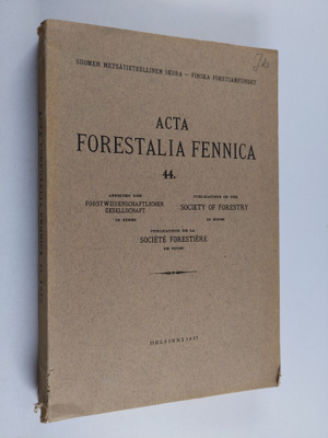 Acta forestalia fennica 44