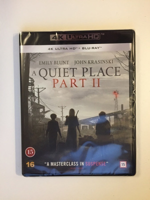 Hiljainen paikka osa 2 (4K Ultra HD + Blu-ray) 2020 (UUSI)