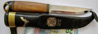 VANHA Puukko Marttiini Kotka ViestiR AUK 132