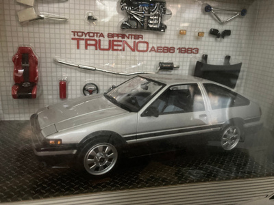 Toyota Corolla GT Coupé 1/24. Harvinaisuus!