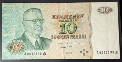 10 Markkaa 1980 tähti A0052190