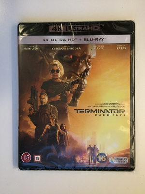Terminator: Dark Fate (4K Ultra HD + Blu-ray) 2019 (UUSI)
