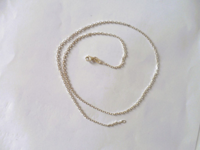 Ankkuriketju 44,5cm Hopea 925 kuin uusi
