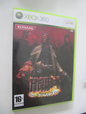 Xbox360-peli Hellboy - The science of evil CIB
