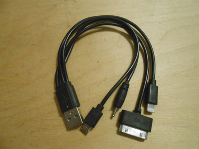 USB laturi iPhone, Micro USB ja Nokia pienipäinen. Uusi.