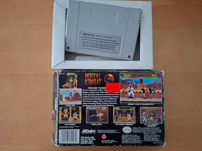 Mortal Combat / Super Nintendo -peli