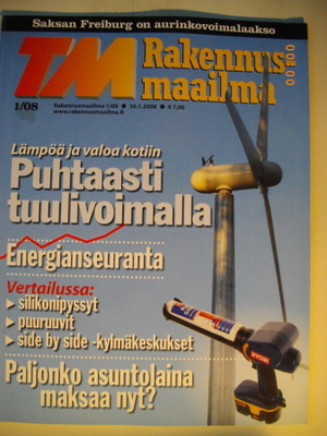 Tekniikan Maailma - rakennusmaailma Nro 1/2008 (10.7)