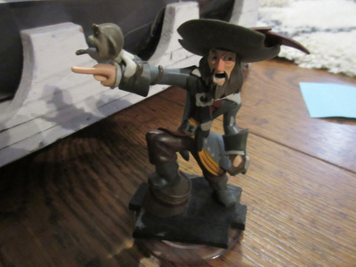 Disney infinity 1,0 Hector Barbossa. Disney . Miekka puuttuu