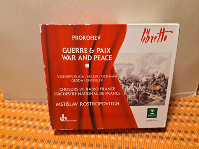 Prokofiev:Guerre & Paix = War And Peace-Rostropovitch 4CDBox