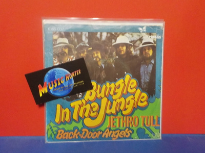 JETHRO TULL - BUNGLE IN THE JUNGLE EX/EX- PORTUGAL 7"