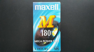 Maxell E-180 M VHS kasetti UUSI