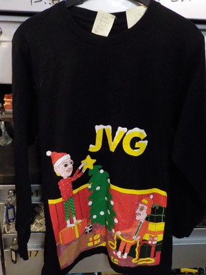 JVG UUSI PITKÄHIHAINEN JOULU PAITA KOKO M