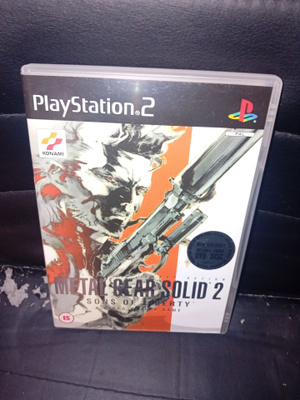 PS2 Metal Gear Solid 2 Sons of Liberty ( SIS POSTIKULU )
