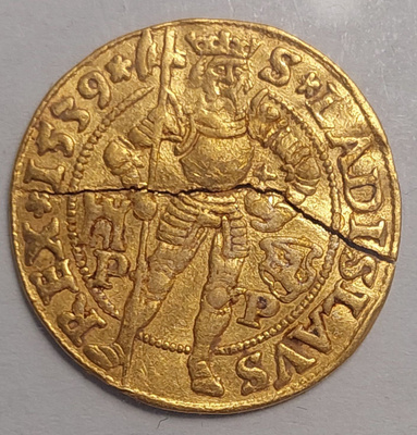 Unkari Dukaatti 1539 kultaraha