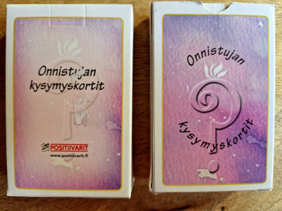 Onnistujan kysymyskortit uudenveroiset