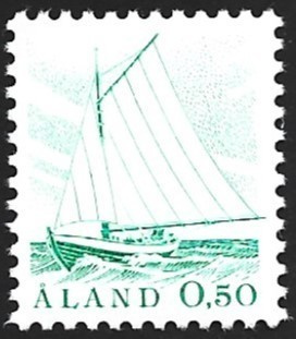Åland 1984 Yleismerkit Verkkovene 0,50 mk ** LaPe 002