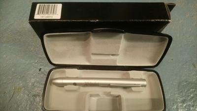 Laserpoint kynämalli.