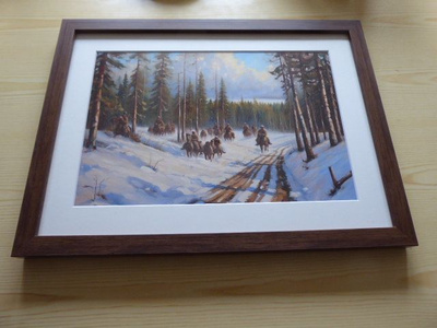 Suomen vapaussota art print taulu 30 cm x 40 cm