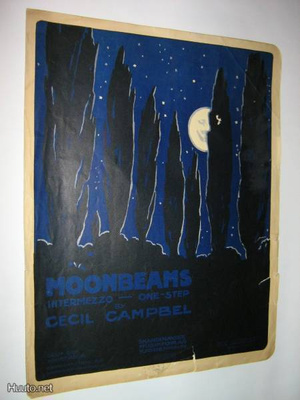 Vanha nuottivihko - Cecil Campbel : Moonbeams