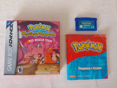 Pokémon Sapphire & Pokémon Mystery Dungeon Red rescue team