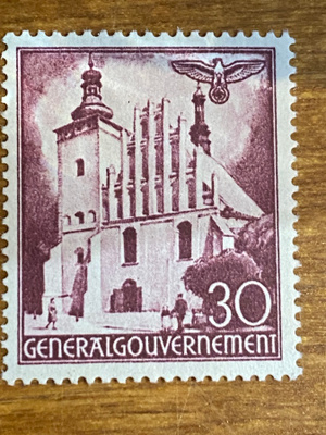 SAKSA 1940 GENERALGOUVERNEMENT RAKENNUKSIA**