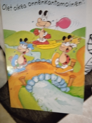 NO 1 - Olet oikea onnenkantamoinen!