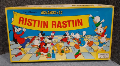 Ristiin rastiin Disney lautapeli vintage/ Retro