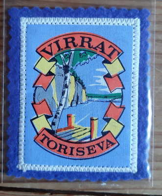 Virrat Toriseva Vintage  kangasmerkki