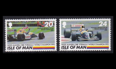 Mansaari 528-9 ** Formula I maailmanmestari Nigel Mansell (1