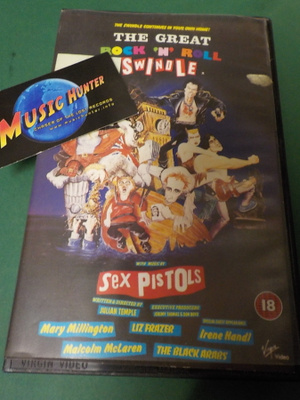 THE GREAT ROCK N ROLL SWINDLE VHS