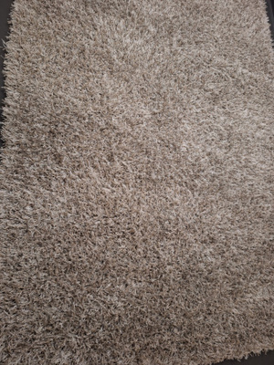 Vaalea beige / ruskea iso matto 170 X 240