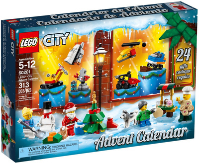 LEGO # JOULUKALENTERI # 60201 : CITY / Kaupunki ( 2018 )