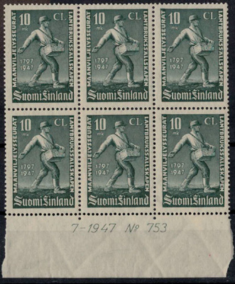 1947 Maanviljelysseurat nro-6lo ++