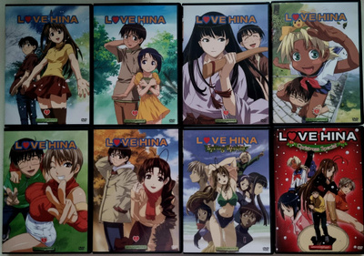 LOVE HINA 1-6 SEKÄ SPRING JA CHRISTMAS SPECIAL DVD (8 DISC)