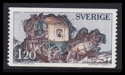 Ruotsi 716 ** Postivaunut (1971)