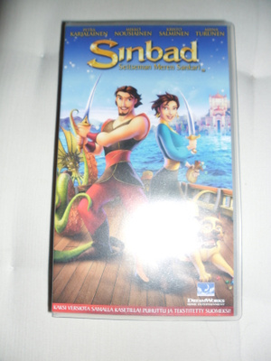 Sinbad Seitsemän meren sankari vhs