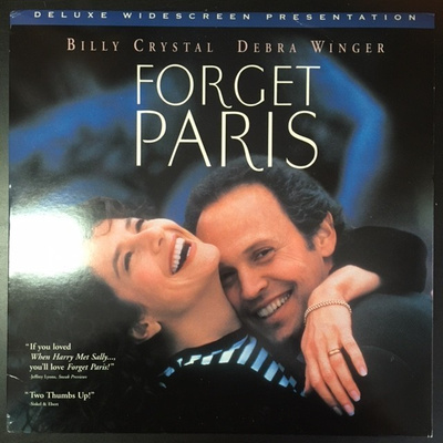 Forget Paris LaserDisc