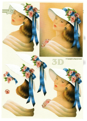 3D °°NAINEN & KAUNIS KESÄHATTU°° /Le Suh