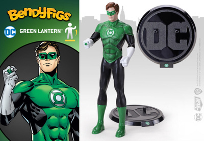 GREEN LANTERN BENDYFIGS	(68 729)	taivuteltava. n.18cm+alusta