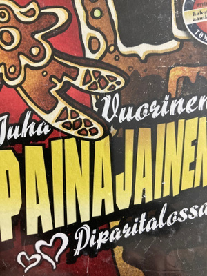 JUHA VUORINEN: PAINAJAINEN PIPARITALOSSA
