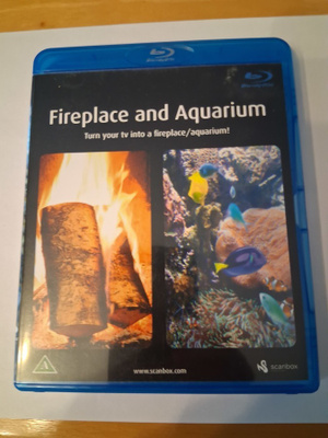 FIREPLACE AND AQUARIUM BLU-RAY