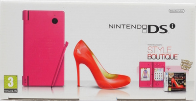 Nintendo DSi Pink Console - Style Boutique Limited Edition