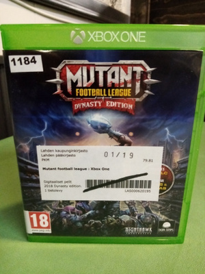 XBOX ONE : MUTANT FOOTBALL LEAGUE : DYNASTY EDITION