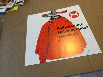 HELVAR TELEVISIOT ESITE 60-LUKU HYVÄ