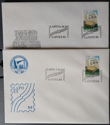 Erik.leima LAPOEX 6. ja 7.10.1984, Lahti