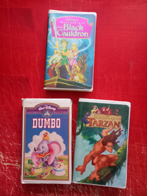 WALT DISNEY MASTERPIECE x 3