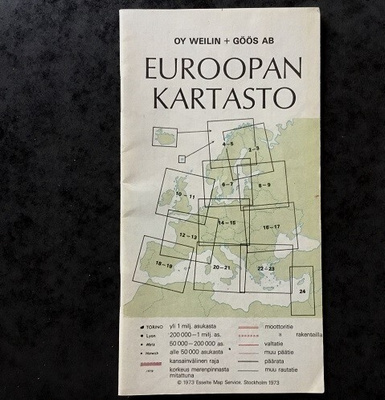 Euroopan kartasto