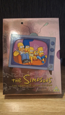 The Simpsons season 3 box 4DVD prima