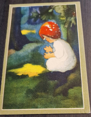 Lapsipotretti, postikortti