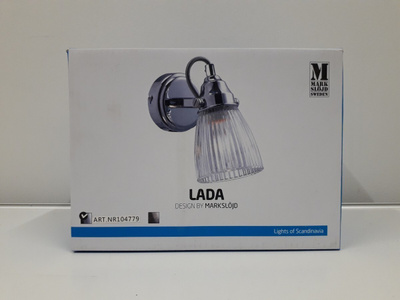 Seinävalaisin Lada 1lmp (antiq-bra, MarkSlöjd, uusi)